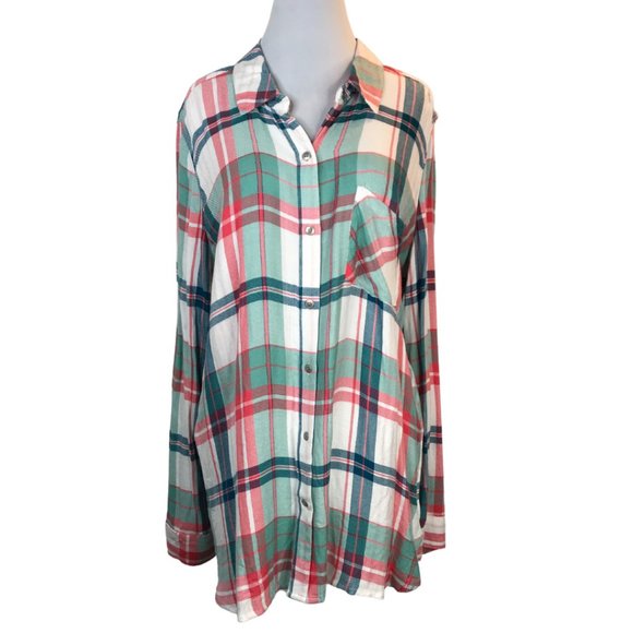 Caslon Flannel Button Down (NWT) - Picture 4 of 10